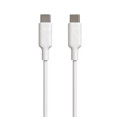 MUVIT  For Change Cable Usb C/Usb C 1.2M Blanc - Neuf