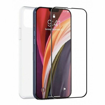MUVIT  For Change Iphone 14 Plus Screen Protector+ Cover Clair
