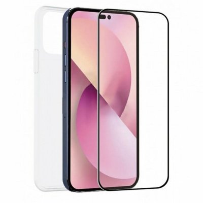 MUVIT FOR CHANGE  Iphone 14 Pro Max Screen Protector+ Cover Clair
