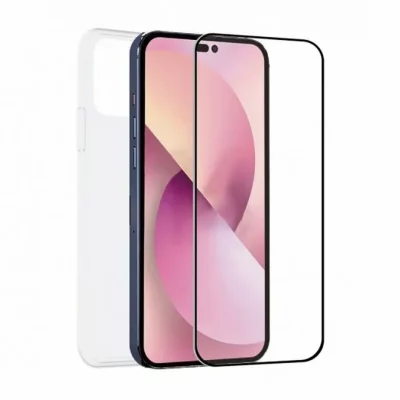 MUVIT  For Change Iphone 14 Pro Screen Protector+ Cover Clair