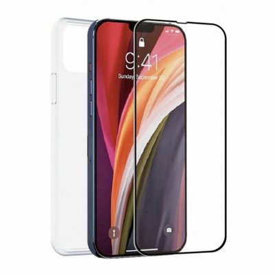 MUVIT  For Change Iphone 14 Screen Protector+ Cover Clair