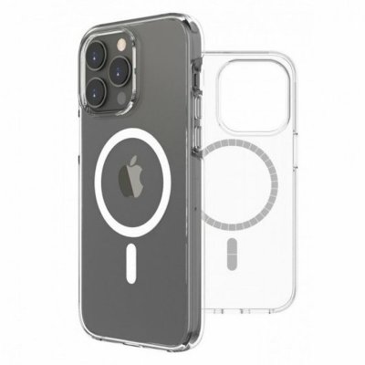 MUVIT FOR CHANGE  Recycletek Magsafe Iphone 14 Pro Cover Clair