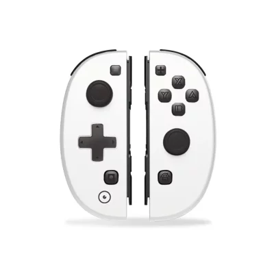MUVIT  Gaming Manette Dual sans Fil - Blanche - Switch & OLED