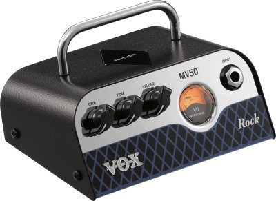 VOX MV50-CR - T&ecirc;te ampli guitare classic 50 watts Nutube Rock