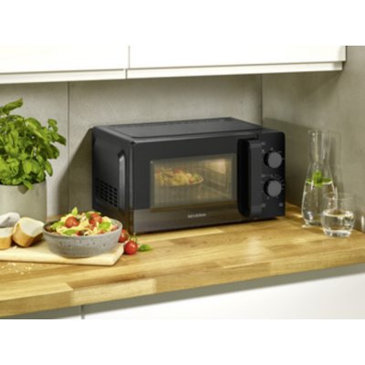 SEVERIN MW7580 Micro-ondes technologie INVERTER, noir, 700 W, 19 L