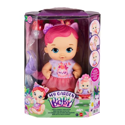MATTEL My Garden Baby Gatito Baby And Pip&iacute; Pip&iacute; Doll Rose