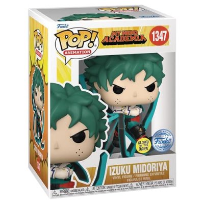 FUNKO My Hero Academia Deku with Blackwhip US Exc. Glow Pop! Vinyl