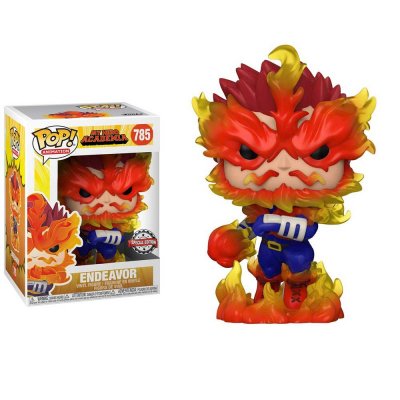 FUNKO My Hero Academia Endeavour Glow US Exclusive Pop! Vinyle