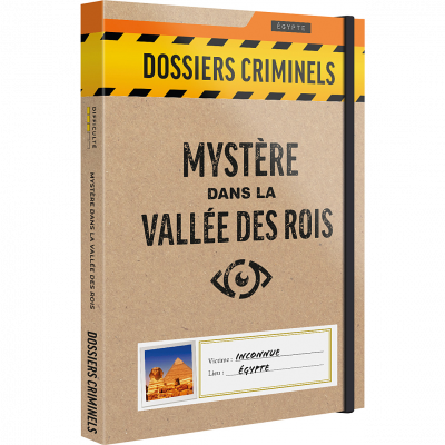 ASMODEE Myst&egrave;re Dans la Vall&eacute;e des Rois (Dossiers Criminels) 