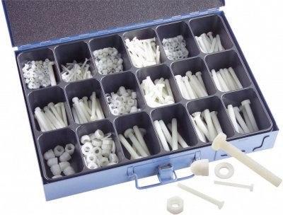 CONRAD N.a. - 1005 pi&egrave;ces Assortiment de vis en polyamide