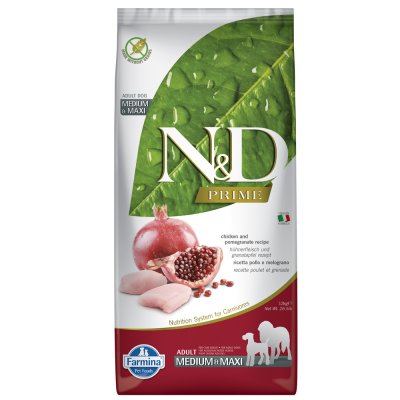 N&D PRIME N&D Prime Dog Chicken and Pomegranate Adult Medium & Maxi 12KG
