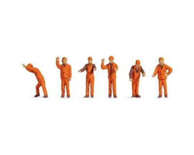  N figurines personnel de man&oelig;uvre NOCH 38011 1 set