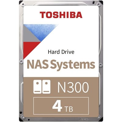 TOSHIBA N300 nas hdwg440uzsva 4000 go hdd 7200 tr/min argent
