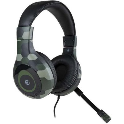 NACON  Casque st&eacute;r&eacute;o Camouflage Vert Filaire pour PS5/Xbox Series X