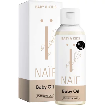 NAIF NATURAL SKINCARE Na&iuml;f&reg; Baby Huile de Massage Apaisante