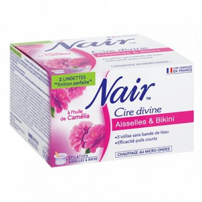 NAIR  Cire Divine Aisselles et Bikini Orchid&eacute;e 100g