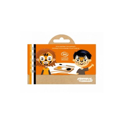 NAMAKI  - Kit de maquillage Bio 3 couleurs - Tigre et renard