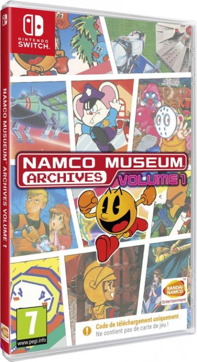BANDAI NAMCO ENTERTAINMENT NAMCO MUSEUM ARCHIVES VOL. 1 Jeu Switch (Code dans la boite) 