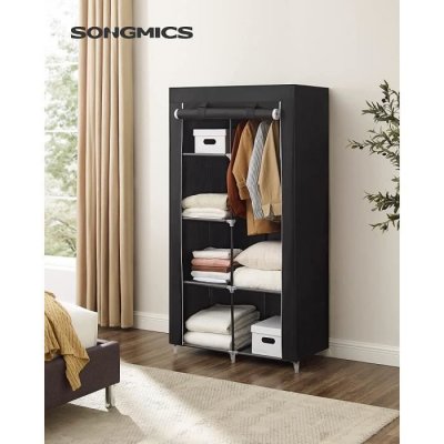 Nancy's wardrobe xl - armoire - armoire pliable noir