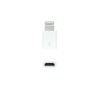 NANOCABLE  10.10.4100 Micro Usb To Lightning Adapter Blanc