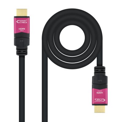 NANOCABLE  10.15.3720 4k 60hz M/m 20 M Hdmi 2.0 Cable Noir