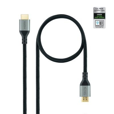 NANOCABLE  10.15.8101-l150 M/m 1.5 M Hdmi 2.1 Cable Noir