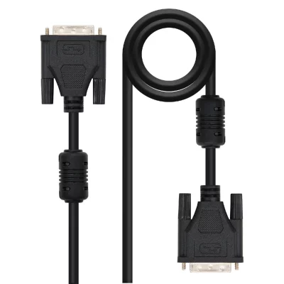 NANOCABLE  Dvi-d Male To Dvi-d Male 1.8 M Noir