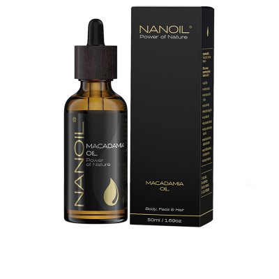 NANOIL  Huile de Macadamia Corps, Visage et Cheveux 50 ml
