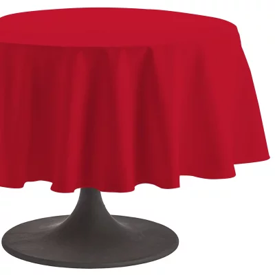 A DEMAIN Nappe antitaches COUCKE, ronde 180 cm Cerise