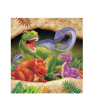 CREATIVE CONVERTING Nappe En Plastique Anniversaire Dinosaures 137 X 274 Cm