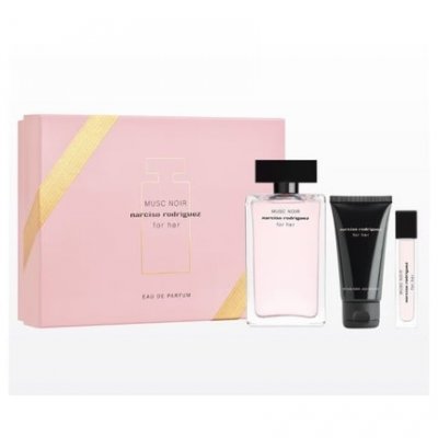 NARCISO RODRIGUEZ Narciso Rodr&iacute;guez For Her Musc Noir Eau de Parfum 100 ml + 2 Pi&egrave;ces