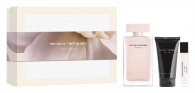 NARCISO RODRIGUEZ  For Her Set (edp/100ml + edp/mini/10ml + b/lot/50ml)