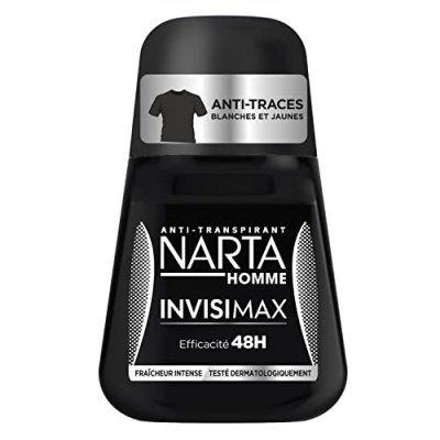NARTA  Homme Invisimax D&eacute;odorant Bille Anti-Transpirant 24h 50ml