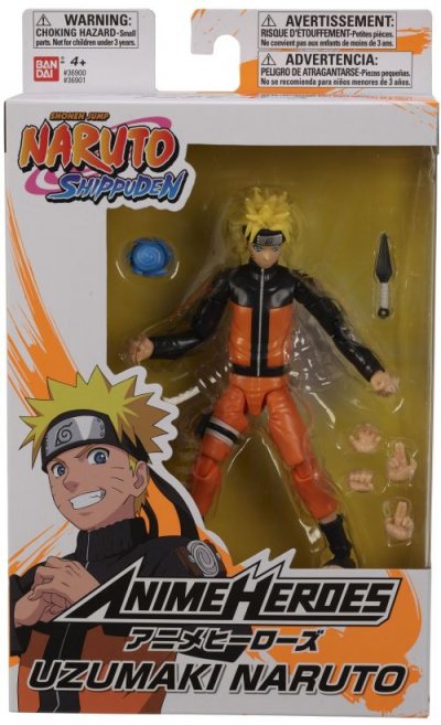 BANDAI Naruto - Figurine Anime Heroes - 17cm