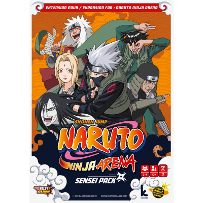 DON T PANIC GAMES Naruto Ninja Arena Extension Sensei 