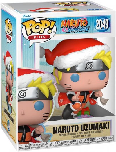 FUNKO Naruto Shippuden - Figurine POP! Naruto (Holi) 9 cm