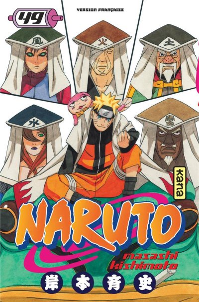 Naruto - Tome 49 : Le Conseil Des Cinq Kage...!!