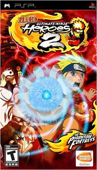 NARUTO ULTIMATE NINJA HEROES 2 / JEU CONSOLE PSP 