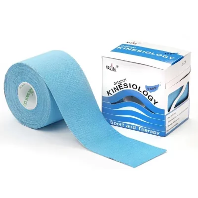 SPORTI Nasara Kinesiologie Tape 1 Bobine-Bleu