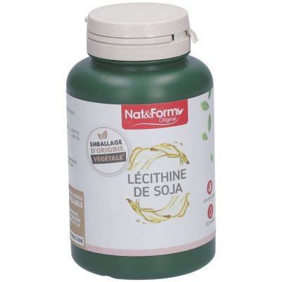 NAT & FORM Nat Form L&eacute;cithine De Soja 100 Capsules