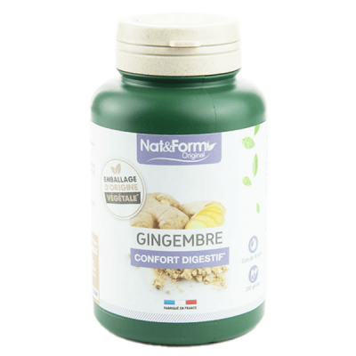 NAT & FORM  Original Gingembre 200 g&eacute;lules