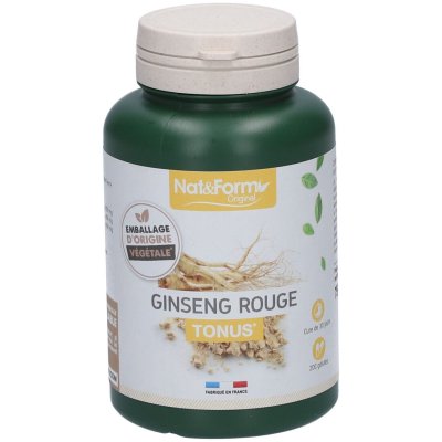 NAT & FORM  Original Ginseng Rouge 200 g&eacute;lules