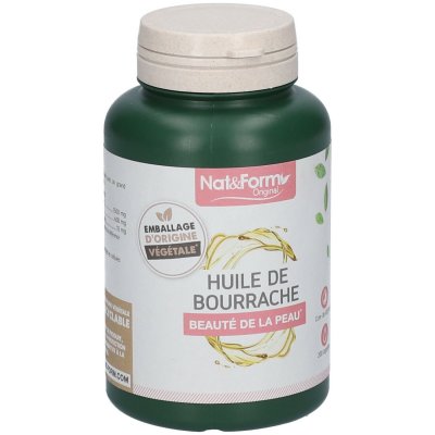 NAT & FORM  Original - Huile de Bourrache 200 capsules