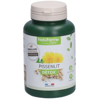 NAT & FORM  Original Pissenlit 200 g&eacute;lules