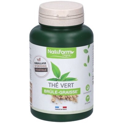 NAT & FORM  Original Th&eacute; Vert 200 g&eacute;lules