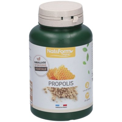 NAT & FORM Nat&form propolis 200 g&eacute;lules