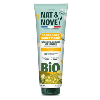 NAT&NOVE BIO  Shampoing Nourrissant Avoine 250ml