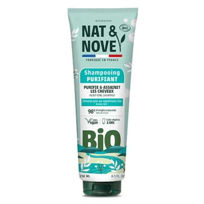 NAT&NOVE BIO  Shampoing Purifiant Ortie 250ml