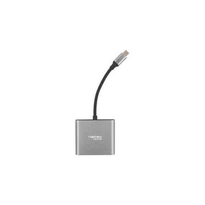 NATEC  Adaptateur MULTIPUERT USB-C vers USB 3.0 HDMI 4K