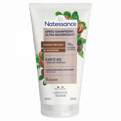NATESSANCE  Apr&egrave;s-Shampoing Baume Karit&eacute; 150ml
